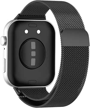 Correa de Metal para Huawei Watch Fit 5/5 Pro Correas, Correa de Negocios de Repuesto de Malla metálica de Acero Inoxidable Ajustable para Huawei Watch Fit 5 Smartwatch