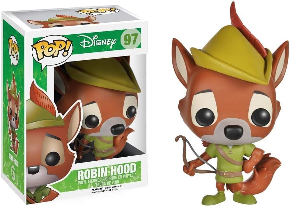 Funko POP Disney: Robin Hood - Robin Hood Action Figure