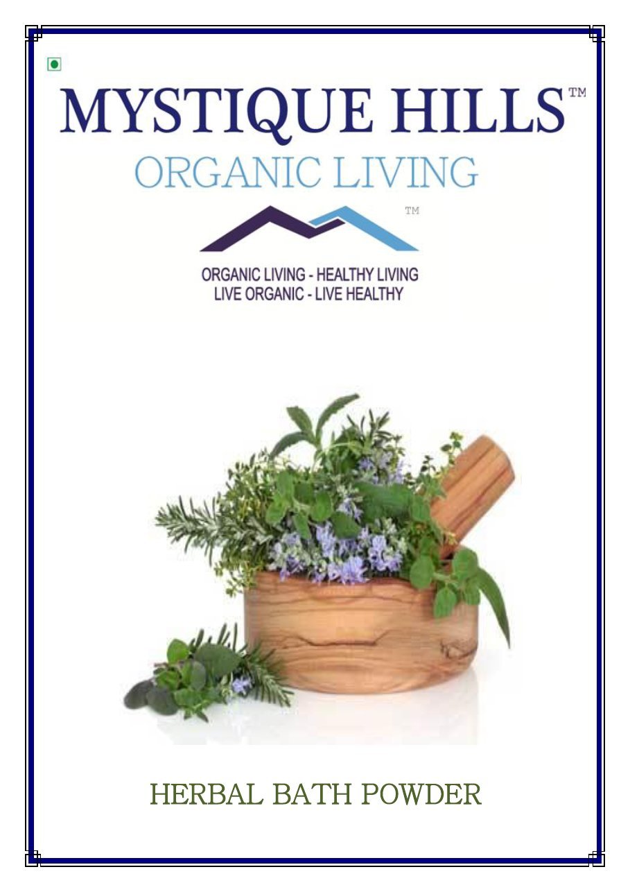 Mystique Hills Organic Herbal Bath Powder, 200 g-image-43