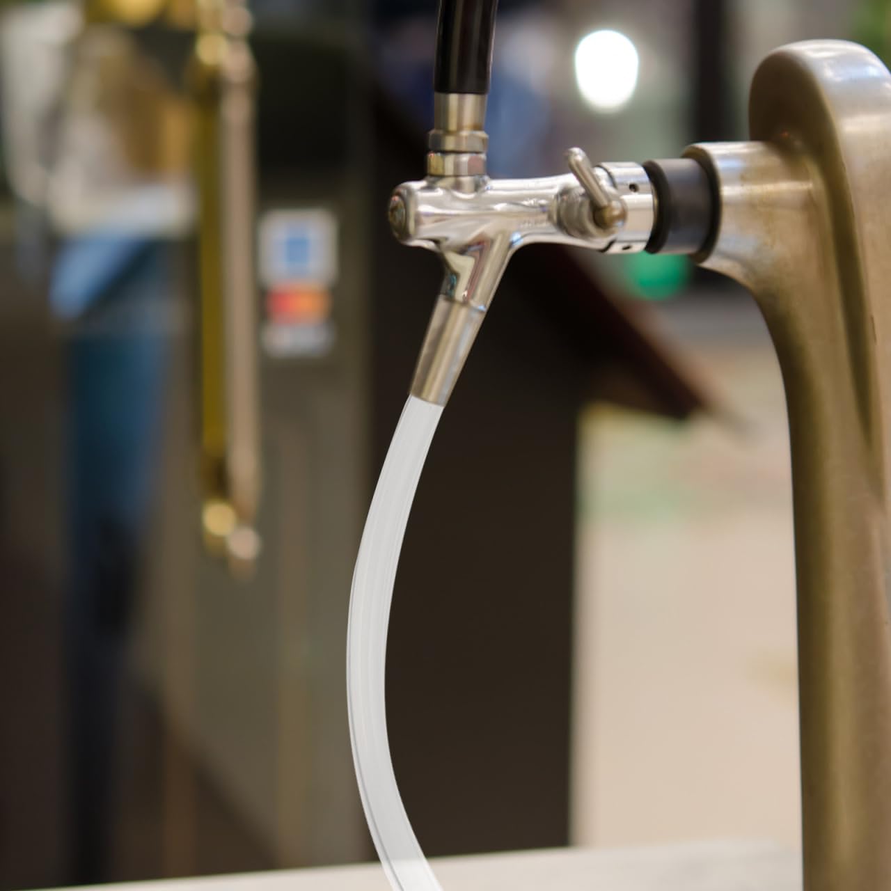 Healeved Tuyau Transparent pour Tireuse à Bière 65X10 MM en PU Alimentaire Flexible et Compatible Machine à Bière Pression Tube Polyvalent et Vinification à Domicile
