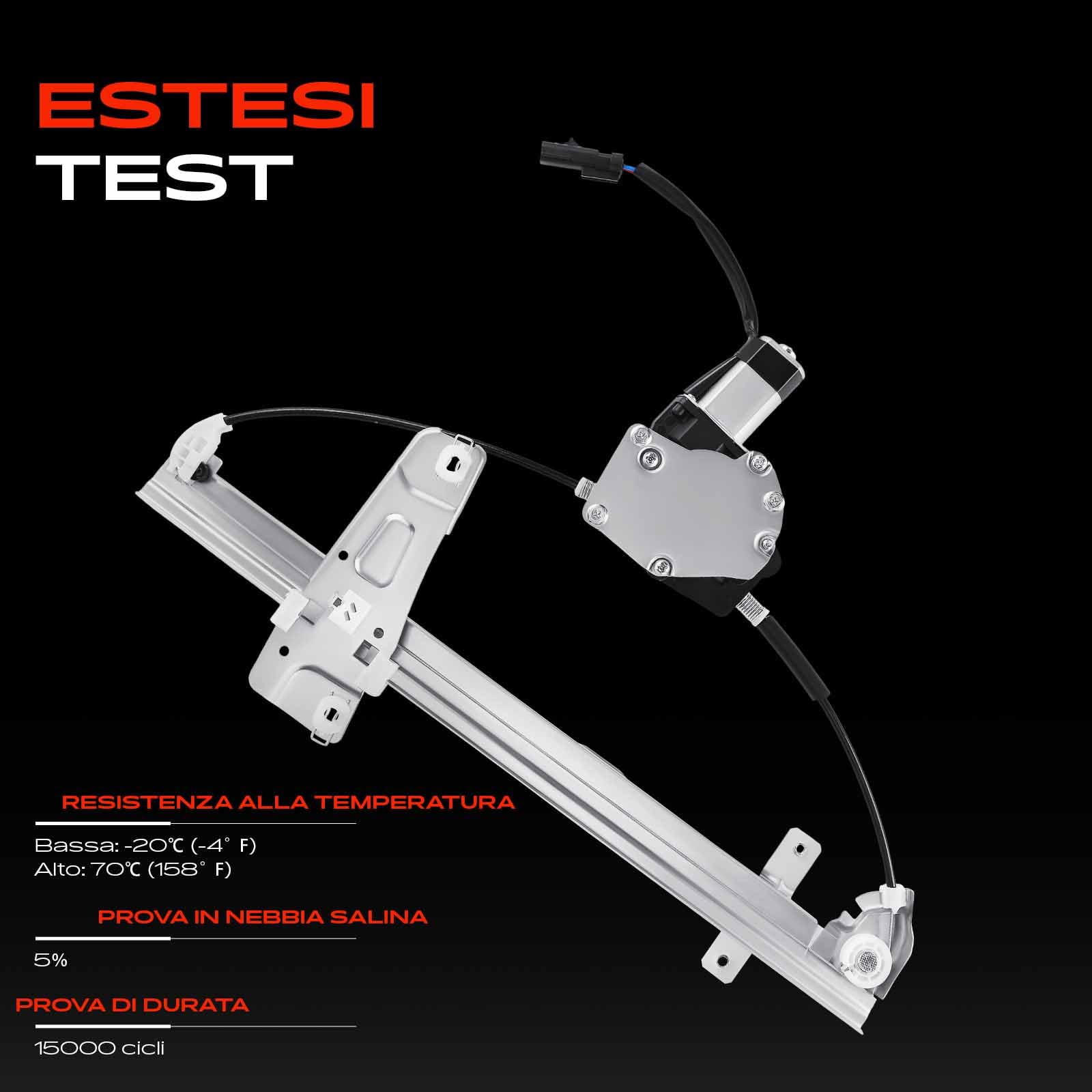 Frankberg Alzacristallo elettrico con motore anteriore sinistro 55363287AD