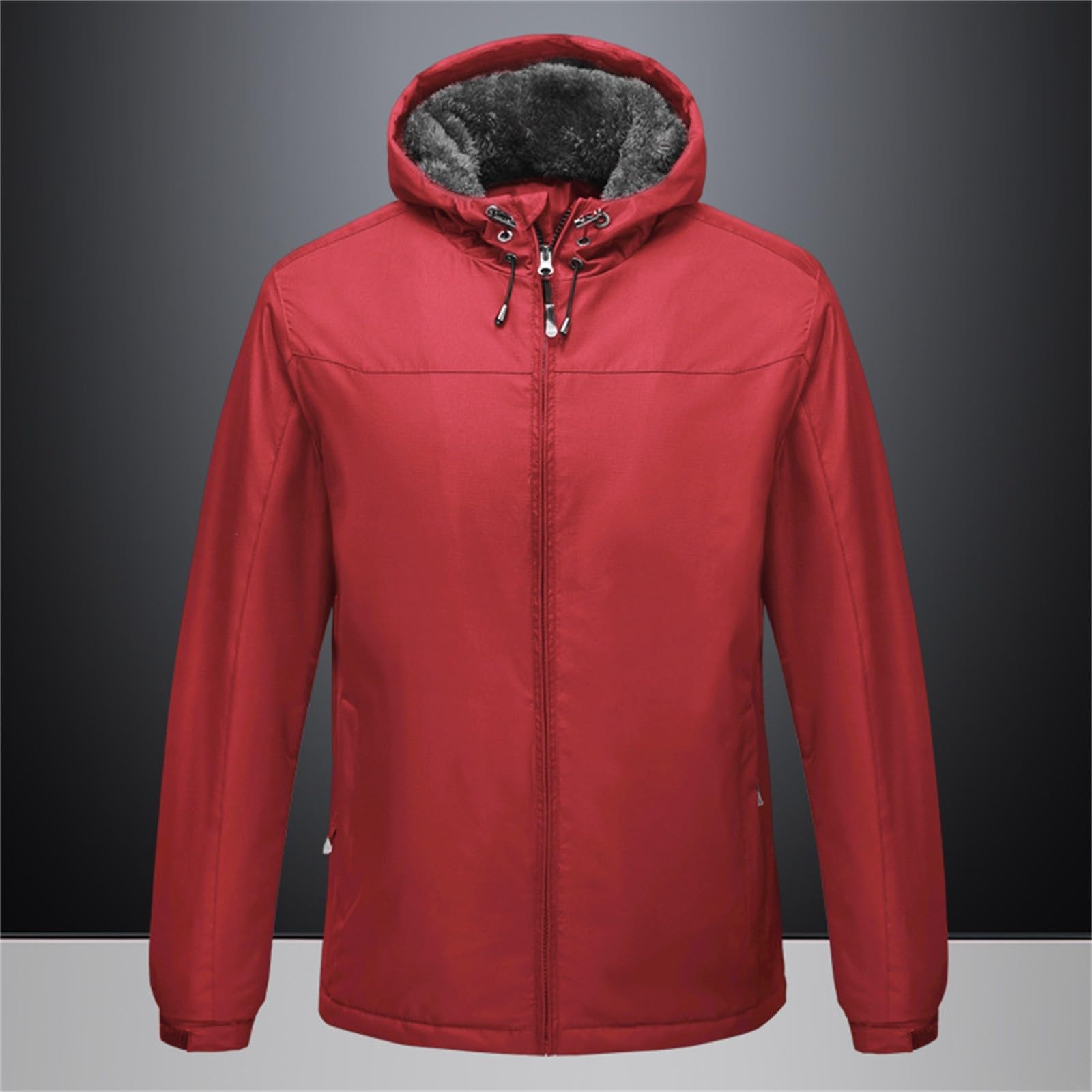 Chaquetas impermeables para hombre, para exteriores, otoño, invierno, cálida, para pesca, manga larga, con cremallera, abrigos de montañismo
