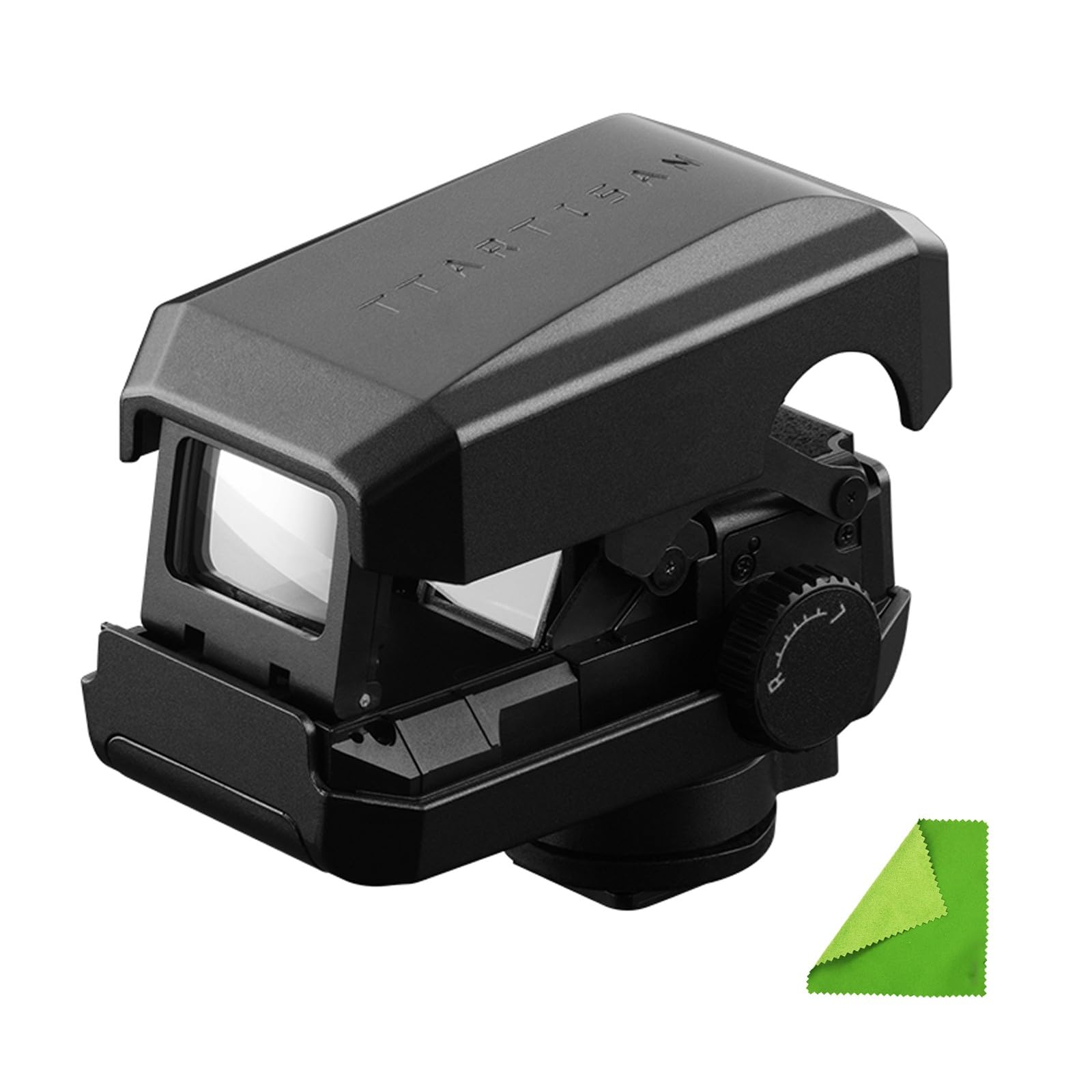 TTArtisan Dot Sight Red/Green Reticle Dot Sight pour la photographie téléobjectif, prise de vue d'oiseaux, avec 5 réglages de luminosité, griffe froide universelle compatible avec Canon Nikon Sony Fuj