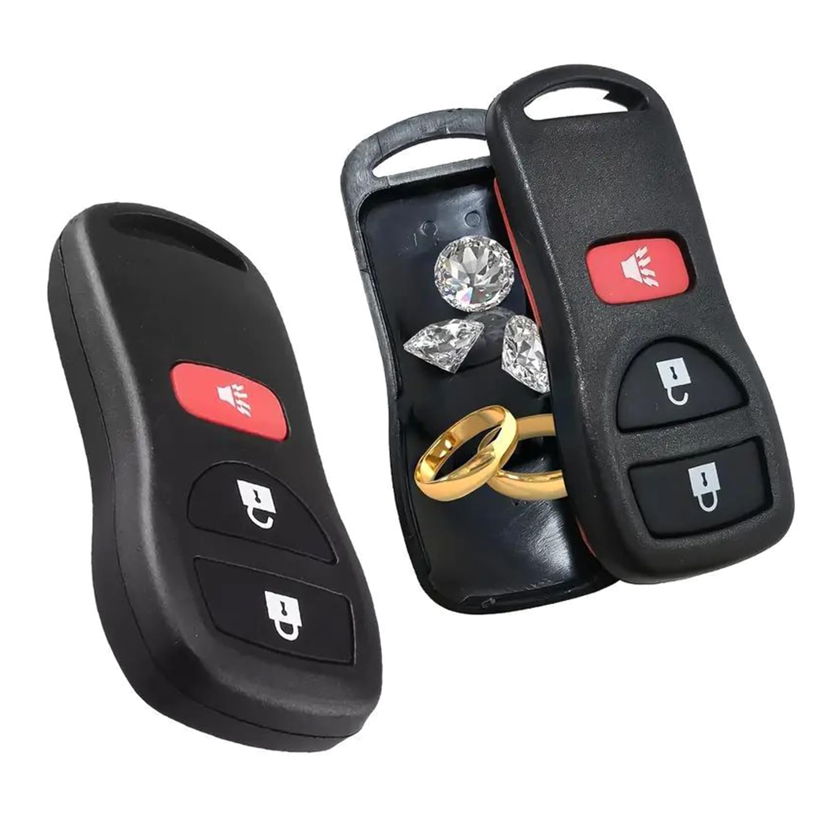 Salvadanaio Finto Chiave Auto - Nascondiglio Segreto Per Chiavi, Soldi, Medicine - Decorazione Scrivania