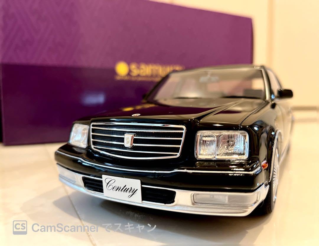 京商SAMURAI1/18トヨタ センチュリー 50系ドアミラー仕様 黒 【公式通販】