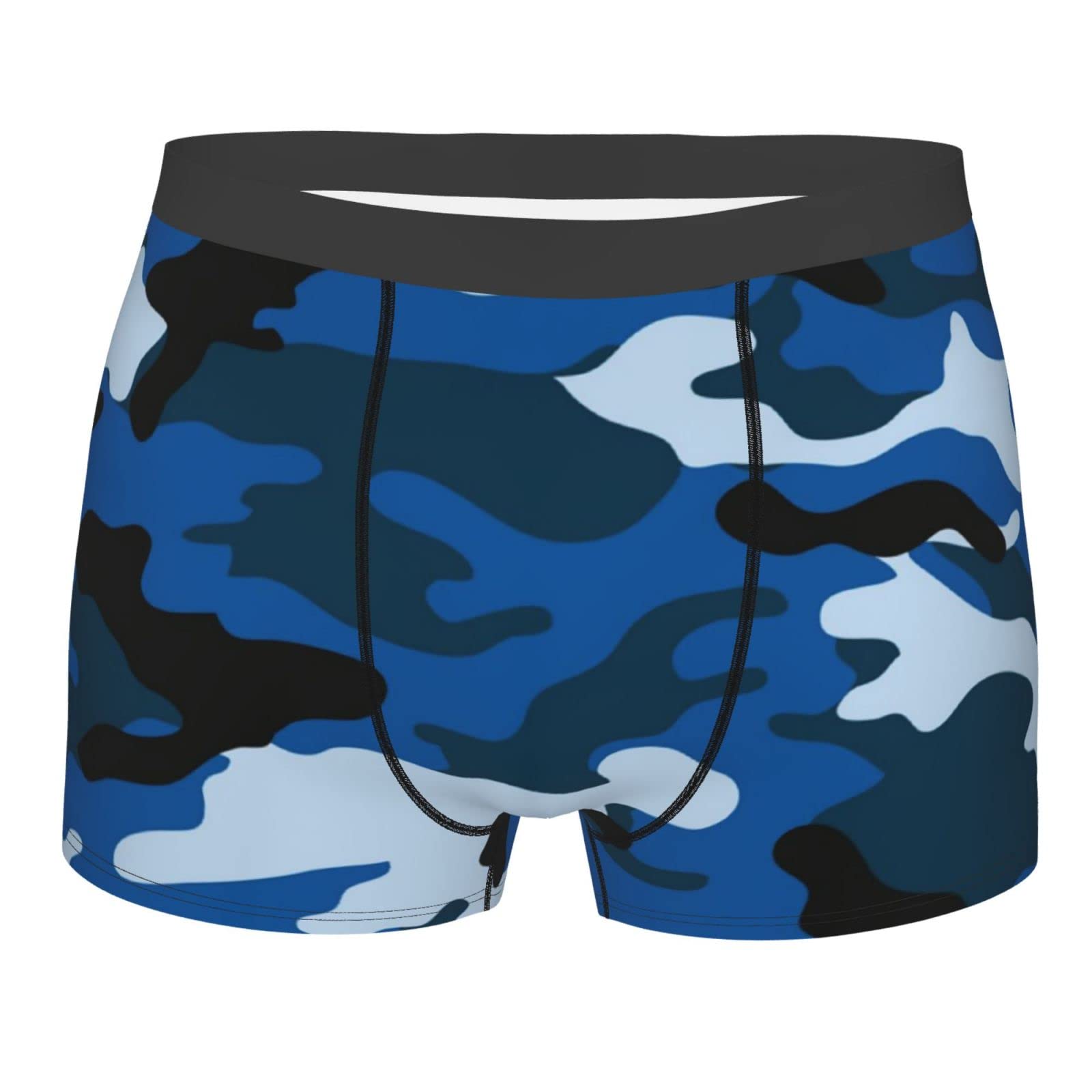 Amazon.co.jp: ボクサーパンツ 迷彩柄 ブルーカモフラージュ