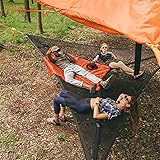 SYBJ 3M Giant Aerial Camping Hammock Tree House Air Sky Tent Outdoor Hammock Triangle Aerial Mat...