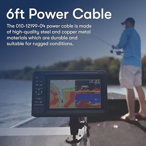 Miniatura 7 de Sunluway 010-12199-04 Cable de alimentacióndatos NMEA 0183 de 4 pines compatible con Garmin Striker 44cv4dvPlusVivid Series y EchoMAP Series Fish