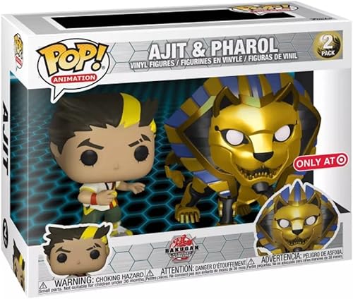 Pop! Animación Ajit & PHAROL 2 Pack Exclusivo