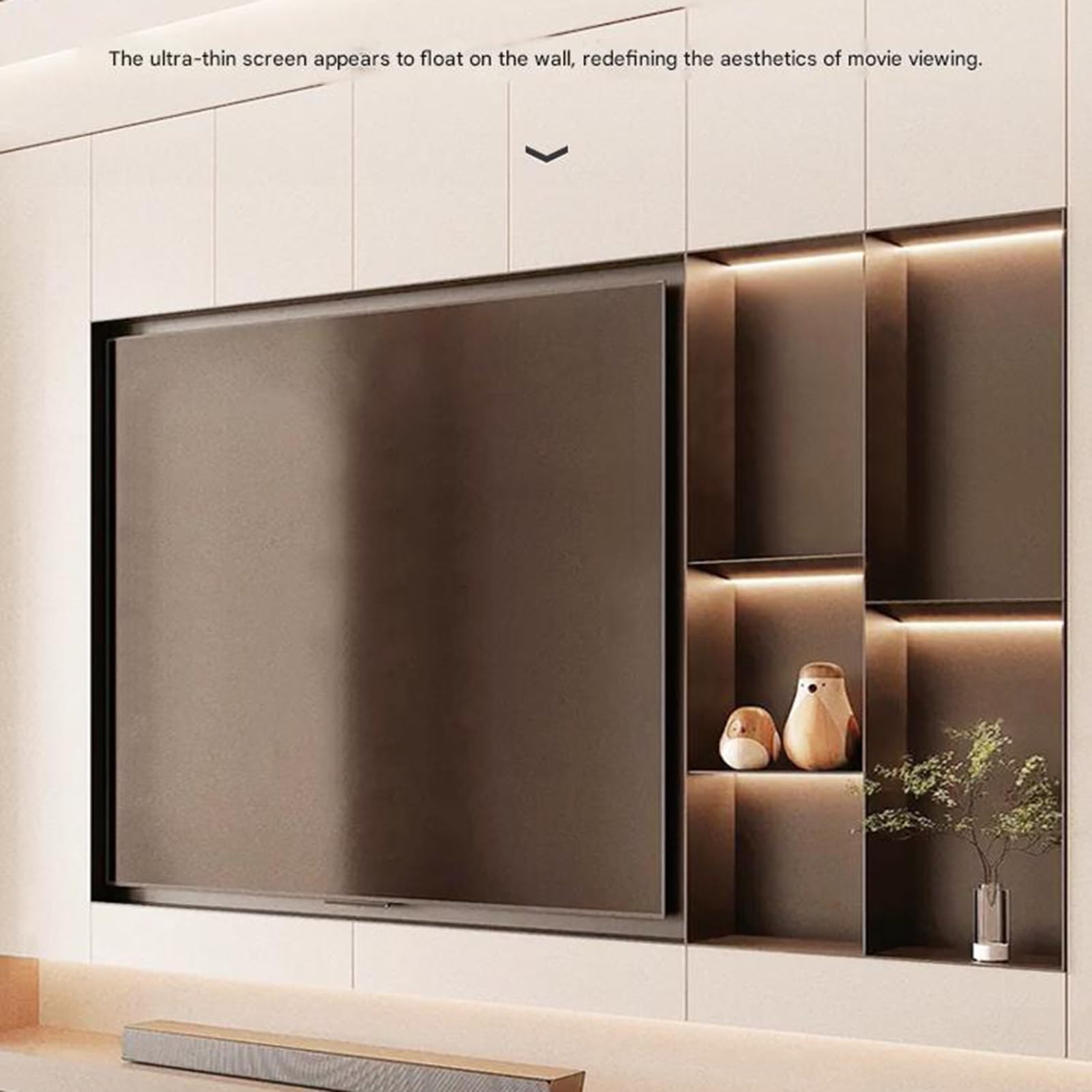 Hydraulische TV-Wandhalterung, Teleskopierbare Wartungshalterung for Frontgeräte, Beweglicher Universelle Feinjustierungshalterungen, for LED-, OLED- Und Curved-Bildschirme