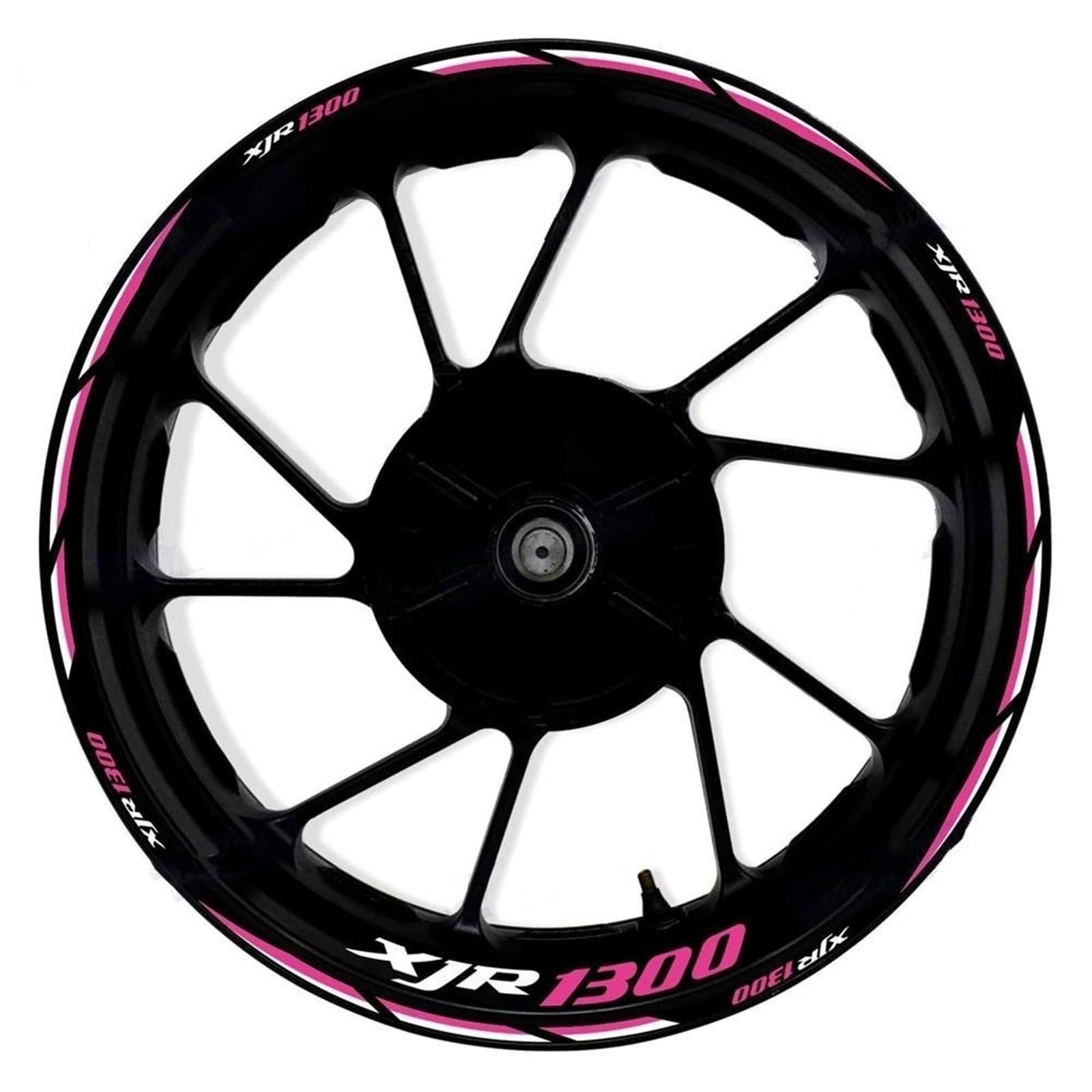 Wheel Stickers Motorcycle Reflective Wheel Decal for XJR1300 XJR 1300 17 Inch Rim Stripe Decals Waterproof Hub Stickers Rim Reflective Decal