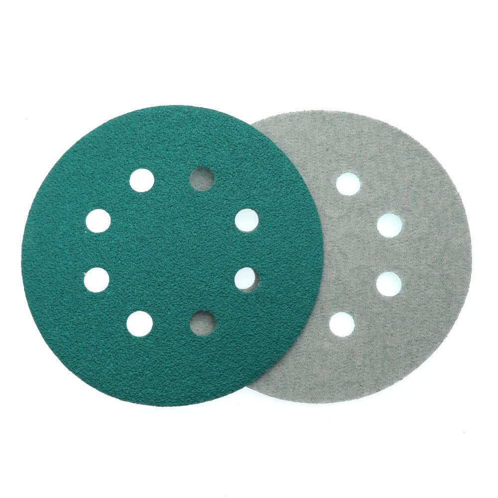 Professionale anti intasamento auto 125 mm carta vetrata 5 pollici pellicola abrasiva disco bagnato e amp; Gancio asciutto e amp; Utensili abrasivi ad anello con grana 60~400.240 , 16 pezzi