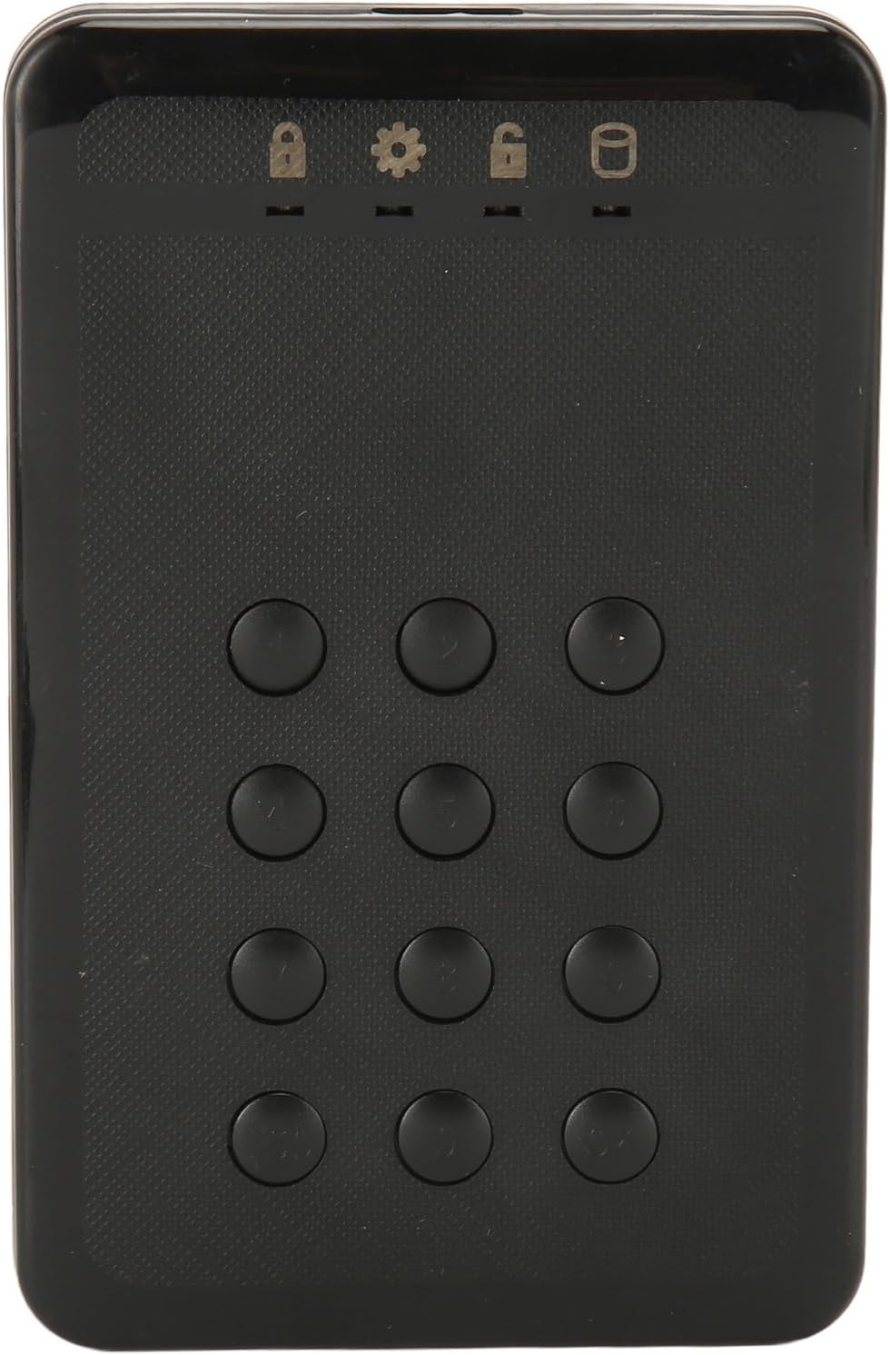 Ssd Enclosure, Disco Duro Externo 2.5inch USB3.0 Password Access Hardware Encrypted Encrypted Hard Drive Enclosure Encrypted External Hard Drive External Hard Drive Enclosure