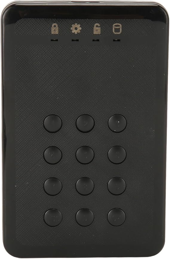 Bewinner Encrypted Hard Drive, USB 3.0 3TB Portable Secure Hard Drive