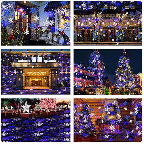 Proiettore Luci LED Natale Fiocco di Neve