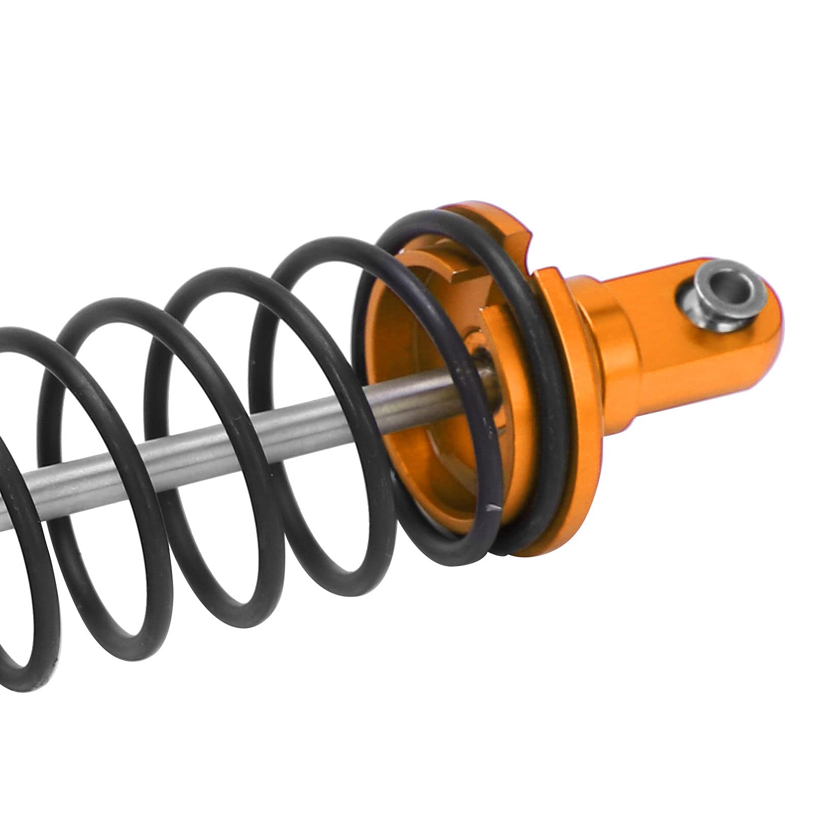 lvifloae Shock Absorbers RC Car Shock Damper for Traxxas Xmaxx 1/5 for Baja Gasoline R C Car Shock Absorber for Traxxas (Gold)