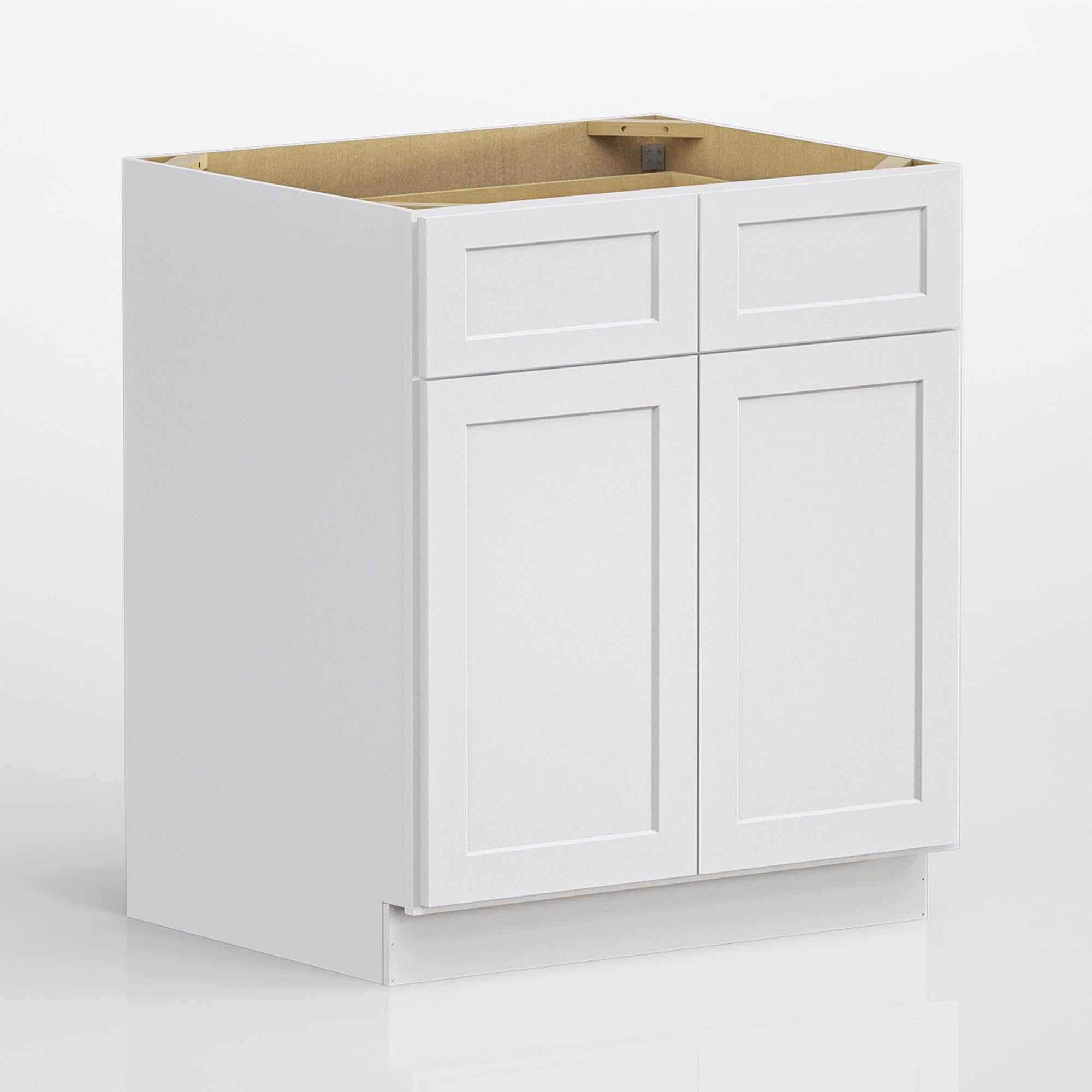 LUXEYARD White Shaker Base Cabinet