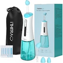 I-THERA-U Electric Nose Shower Adult 300 ml Rechargeable Nasal Rinse Portable Nasal Sinus Rinse Nose Shower Nose Rinse Nose Cleaner