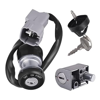 Ignition Switch Key Lock Kit with gaskets Compatible with CFMOTO Zforce 500, Zforce 800 Trail, Zforce 1000 Part Number 7000-011000-20000