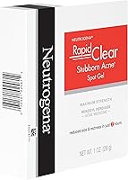 Vista 5 de Neutrogena Rapid Clear - Gel de tratamiento de manchas de acné obstinado, máxima fuerza 10% de benzoilo peróxido medicamento para piel propensa al