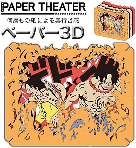 Amazon Onepiece 戦えるかルフィ ペーパーシアター ペーパーアート 通販