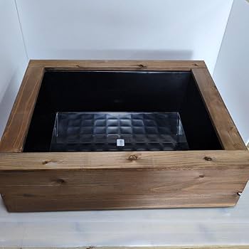 【新品】40Lトロ舟と木枠のセット　めだか飼育ケース 網蓋付き 新品】40Lトロ舟と木枠のセット めだか飼育ケース 網蓋付き 水槽