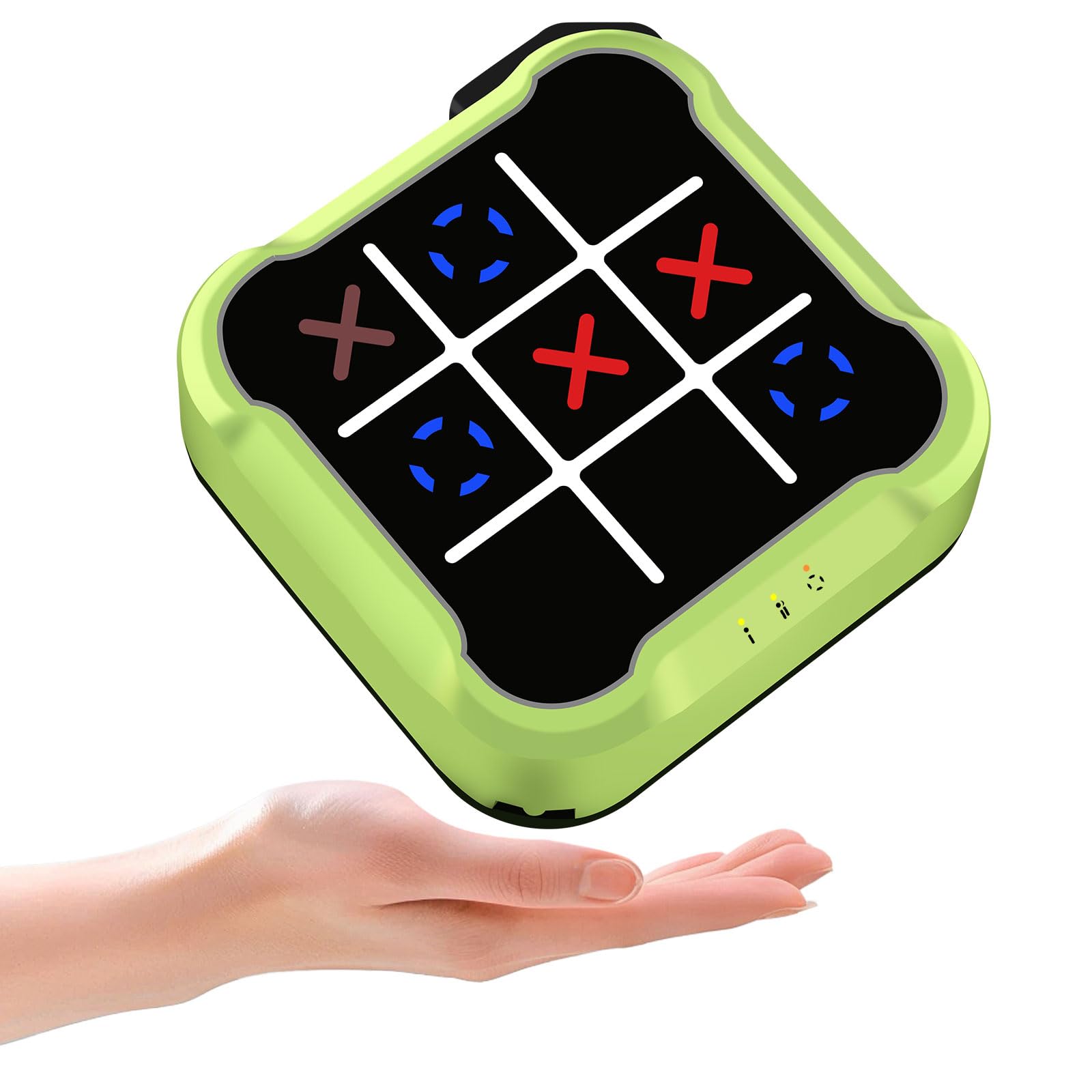 Tic-Tac Toe Game for Kids: 4-in-1 Electronic Handheld Puzzle Game - Portable Sensory Toy for Kids Age 6-12 Years Old Travel School Family Fun -