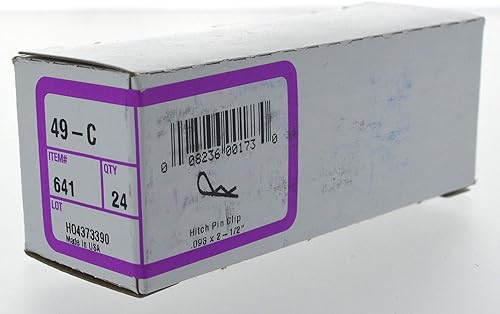 Miniatura 2 de Hillman Clip de pasador de enganche 641, 0.093 x 2 1/2 pulgadas, paquete de 24, zinc
