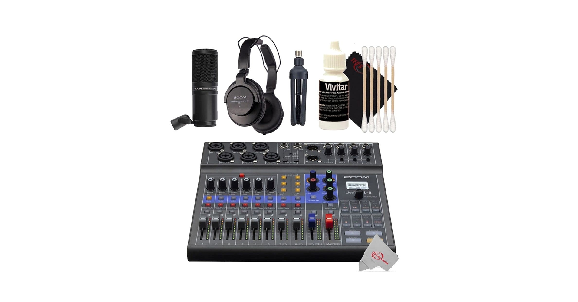 Amazon.com: Zoom LiveTrak L-8 Portable Podcast 8-Track