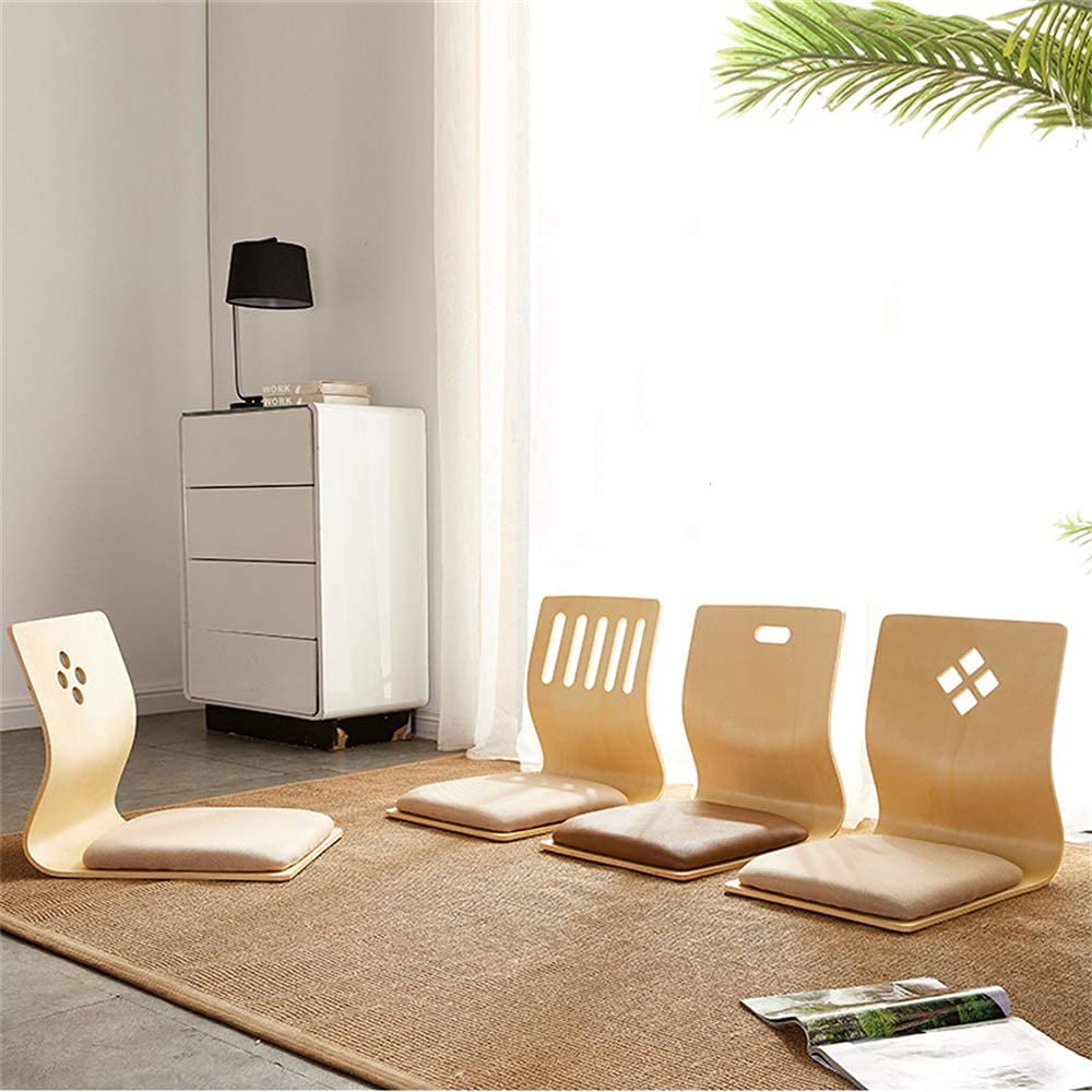 Chaise de Sol Tatami, mobilier de Salon Traditionnel Asiatique, Zaisu Japonais, Chaise sans Jambes, méditation