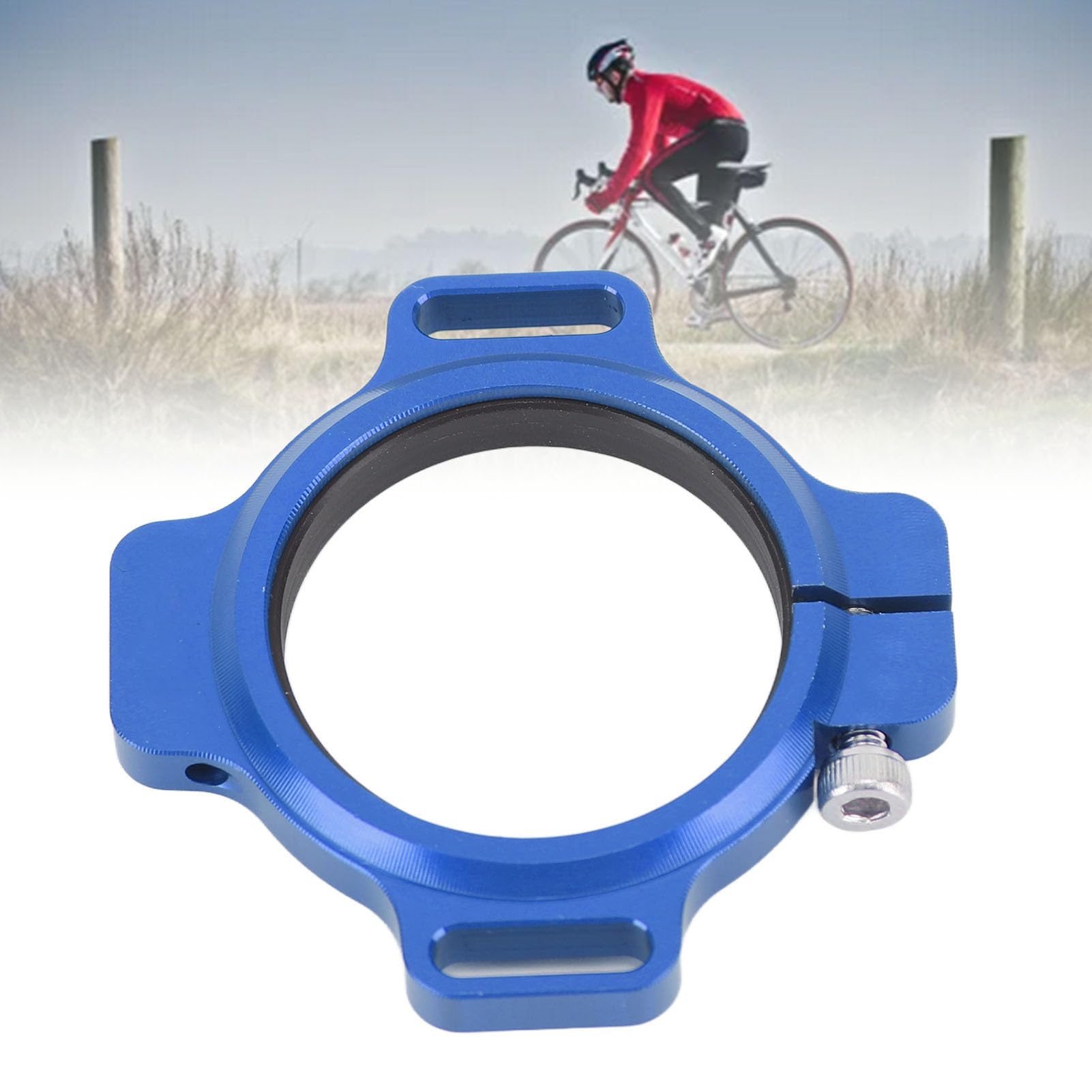 HERCHR 28,99 Mm/1,14 Zoll Fahrradkurbel-Kettenblattversteller, Rennrad-Tretlager-Vorspannungsversteller Für Dub-Bike-Kurbel-Upgrade-Teile(Blau) : 