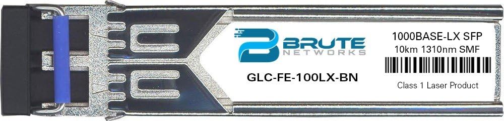 GLC-FE-100LX-BN - 100BASE-LX 10km SMF 1310nm SFP Transceiver (Compatible with OEM PN# GLC-FE-100LX)