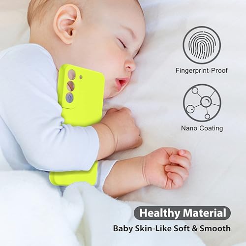 Miniatura 6 de Oaxkco - Funda de silicona para Samsung Galaxy S22 con protector de pantalla, para niñas y mujeres, bonita funda protectora para teléfono, ajuste