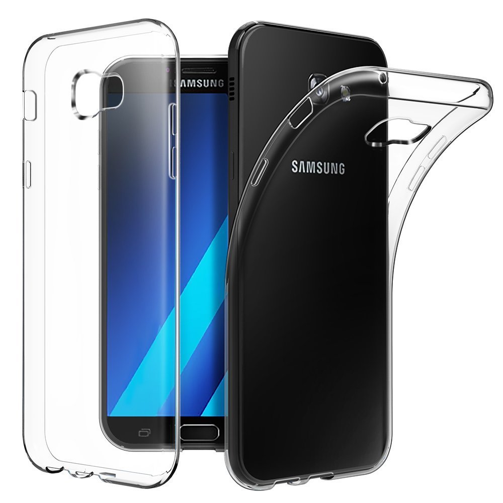 KP TECHNOLOGYTransparent Clear Glossy TPU Gel Skin Case Cover for Samsung Galaxy A5 2017 (CLEAR) [NOT COMPATIBLE WITH A5 2015 AND 2016 VERSIONS]