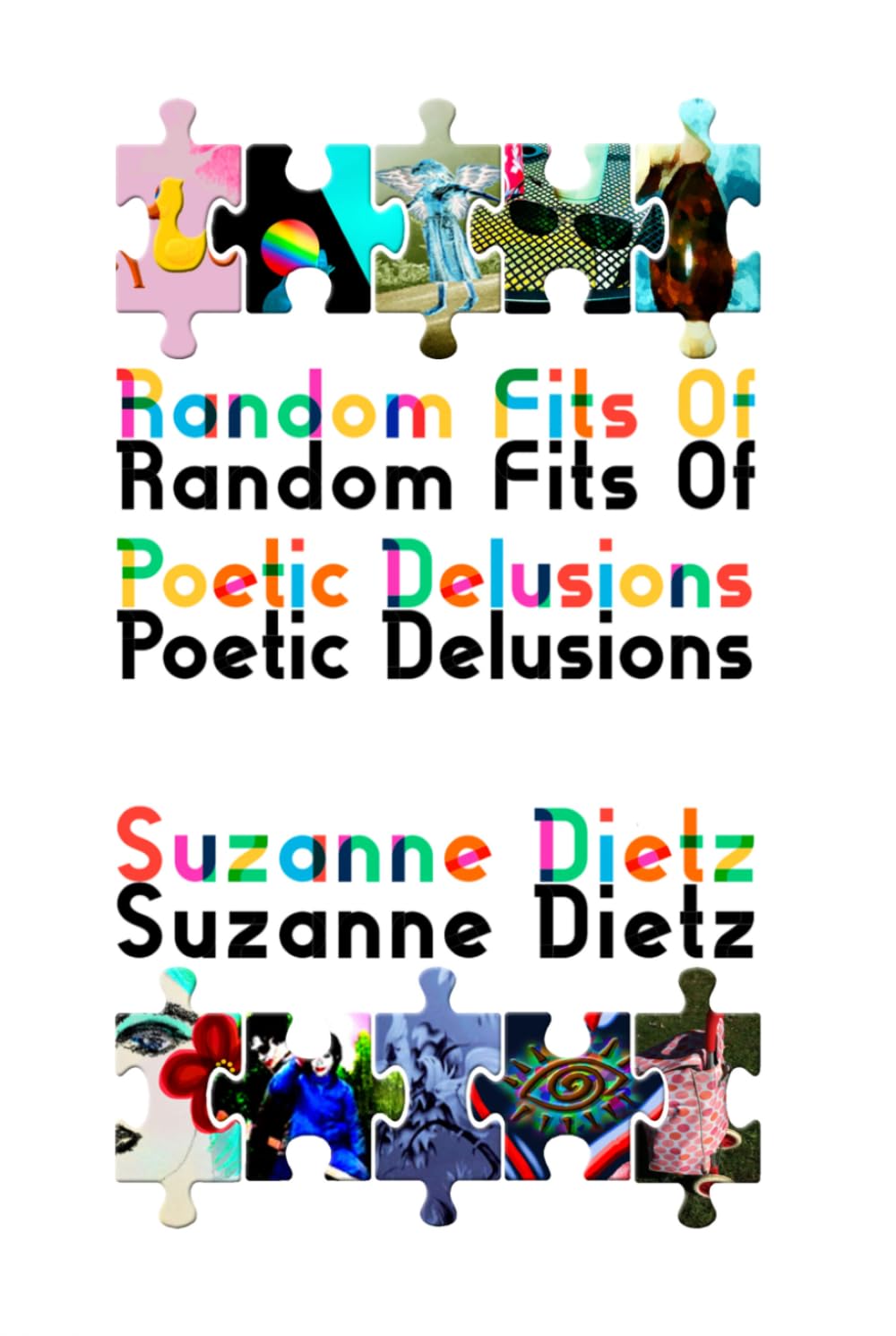 Random Fits Of Poetic Delusions livre de poésie contemporaine relié en édition limitée