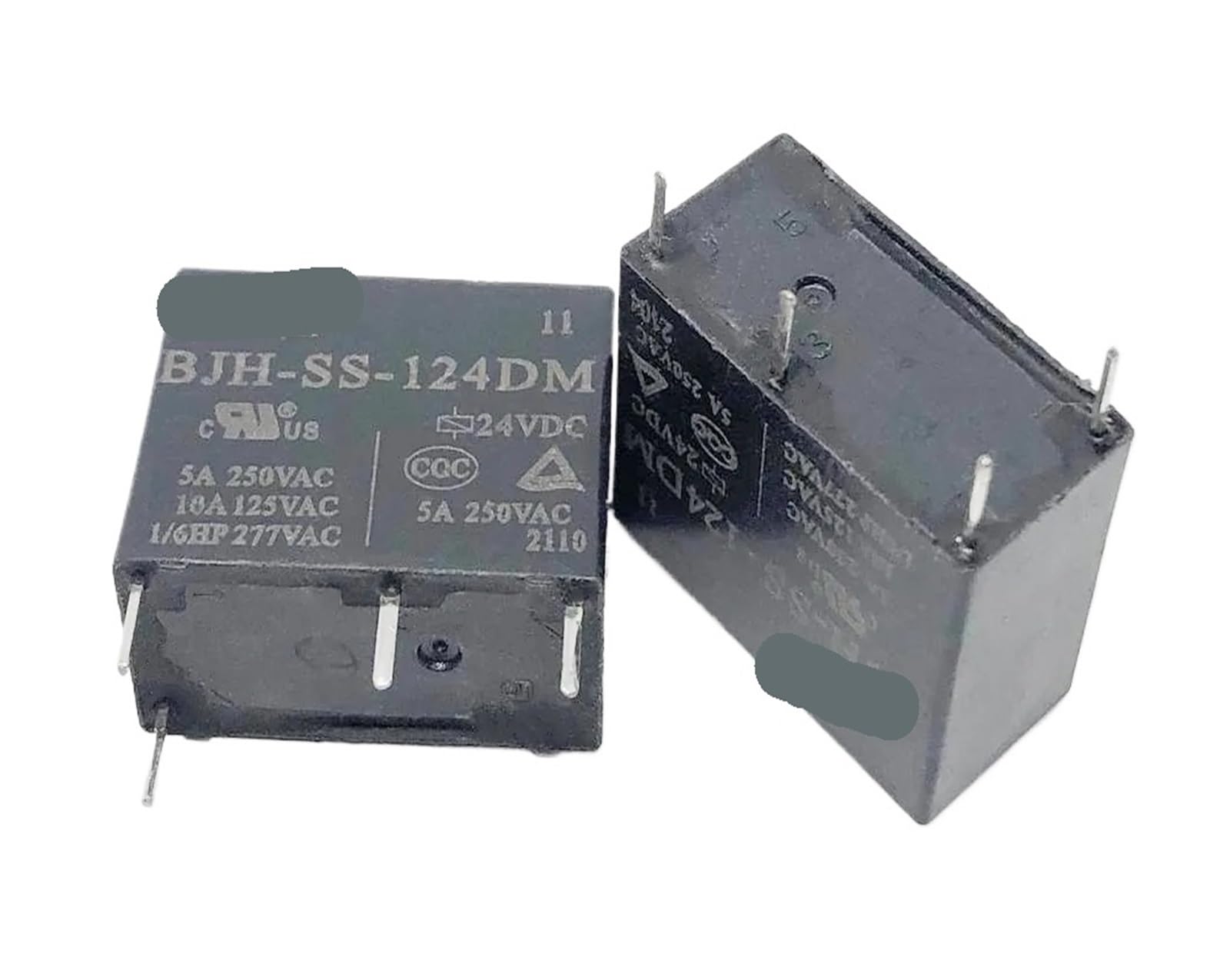 Evita fallos eléctricos con el relé 4 pines BJH-SS-124DM de 24V 3