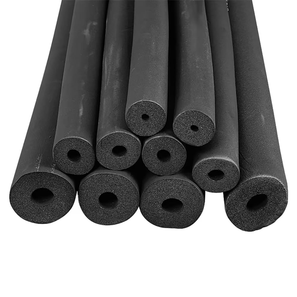 Tubo de espuma aislante, Manga de aislamiento tubería espuma goma 1,9 m 6-48 mm x 15 for tuberías PPR automáticas gas CA(16mmx15mm)