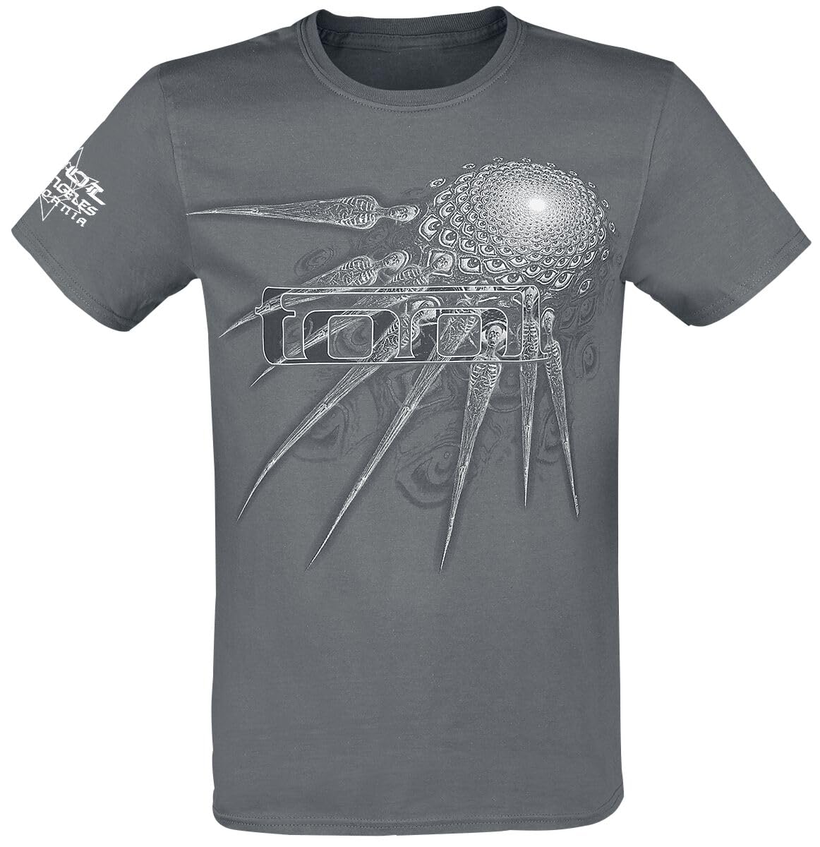 TOOL PHURBA T-Shirt, Front & Back Print XX-Large GREY