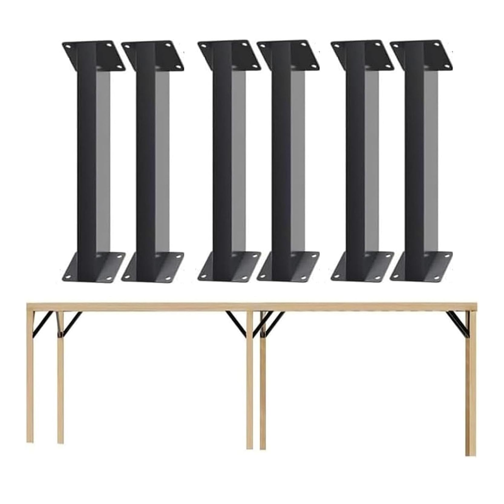 LQSYBHD 45-Degree Angle Corner Braces Inside Joint Pergola Bracket Kit Connector Corner Brace Inside Joint for Supporting Pavilions Cabins Terraces and Stairs(Size:6pcs)