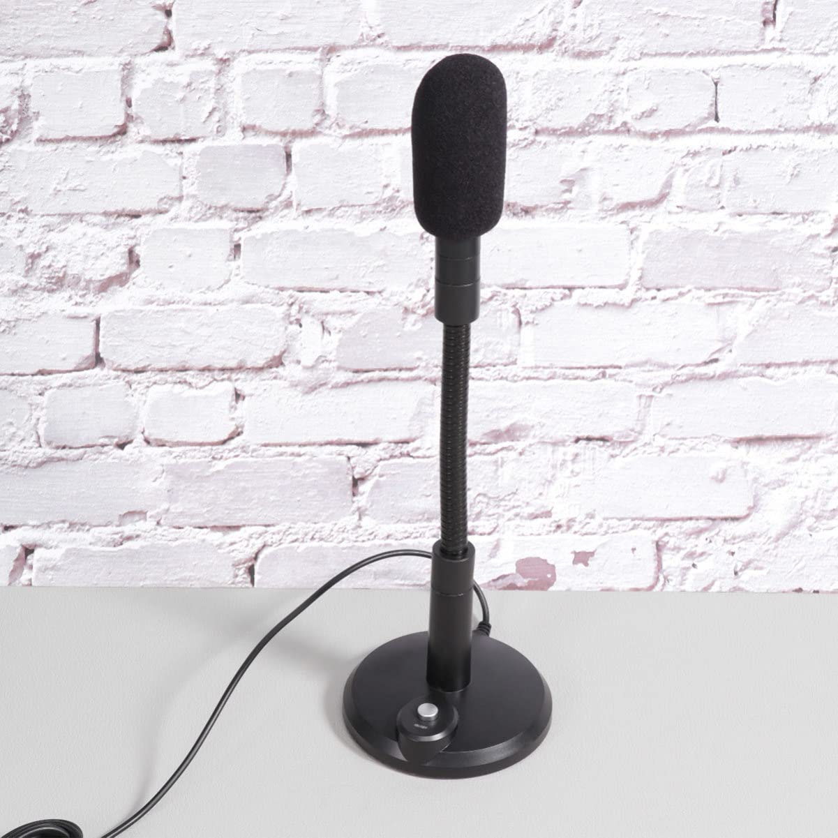 OSALADI Studio Microphone Condenser Gaming Mic Wired for Desktop Perfect for Podcast Recording Karaoke Sessions