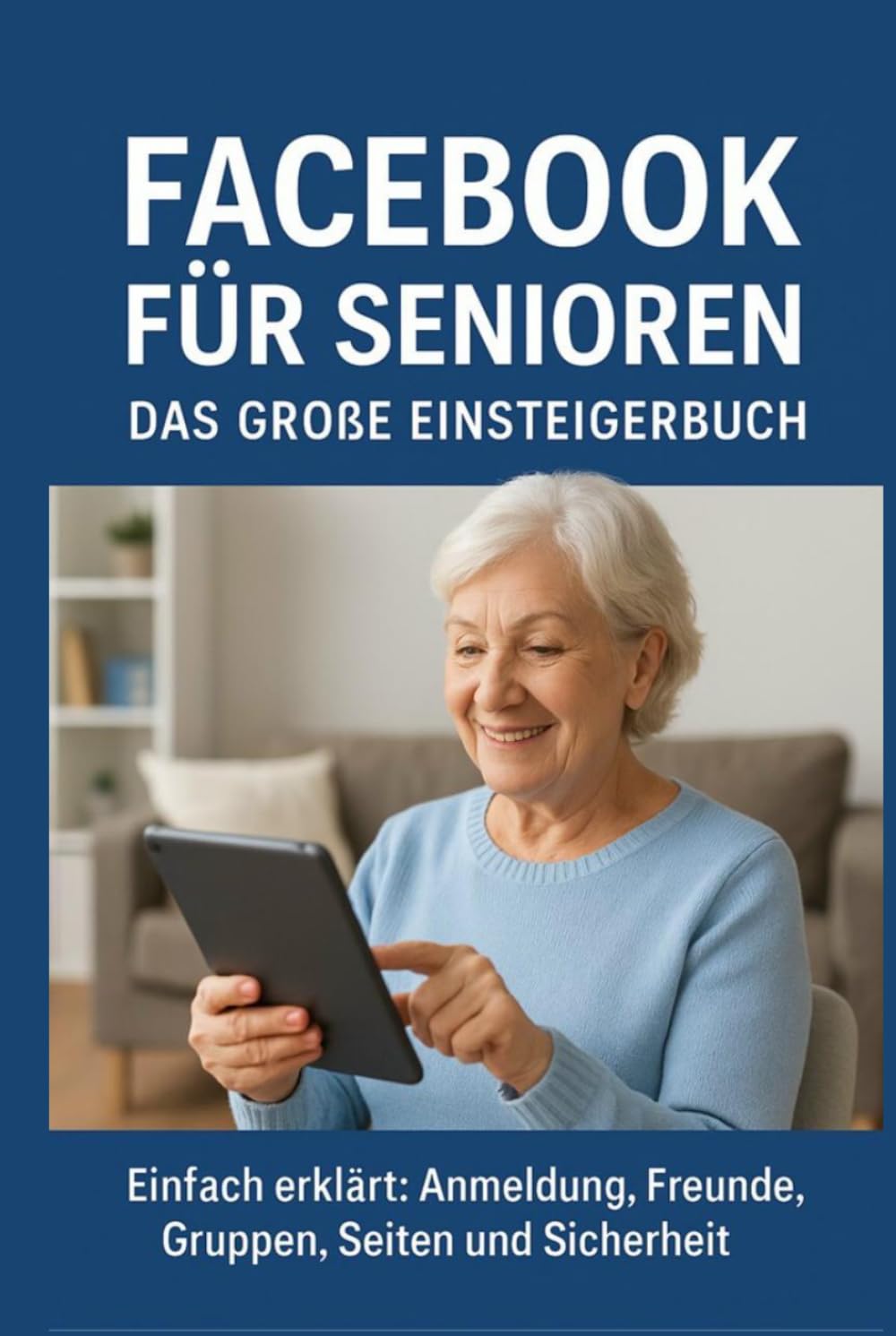 Facebook für Senioren – Das große Einsteigerbuch: Einfach erklärt: Anmeldung, Freunde, Gruppen, Seiten und Sicherheit