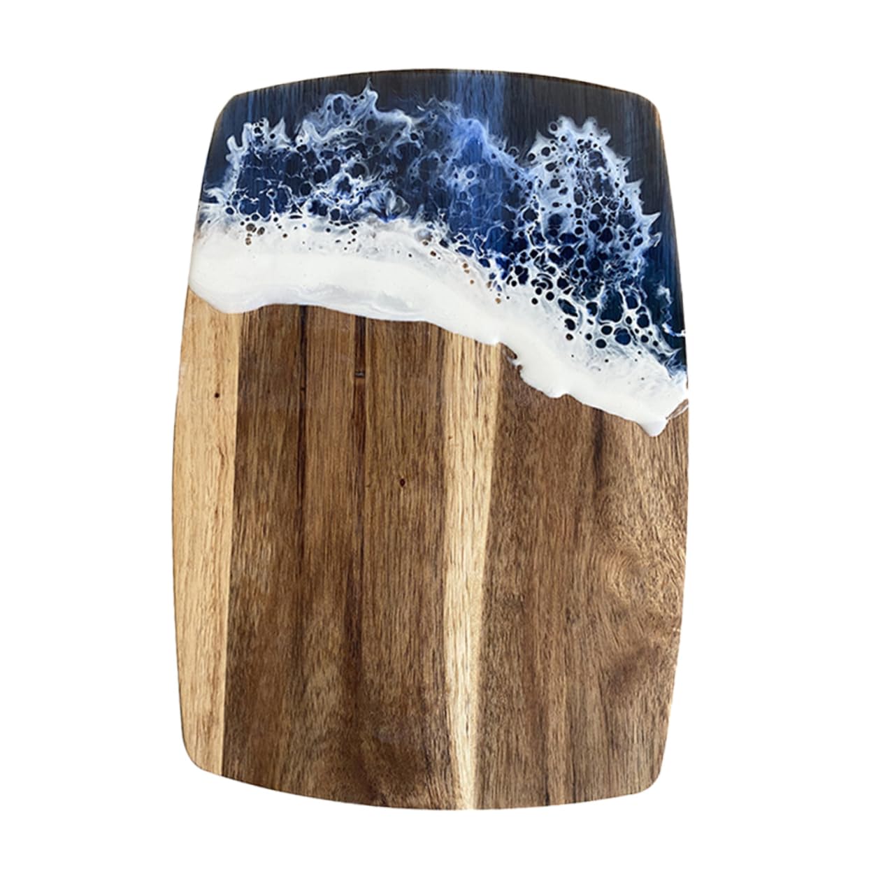 Tablero De Cortar De Madera Diseño Único para Cocina Tabla De Cortar Resistente Deformaciones para Verduras y Frutas para Cocineros y Elegantes