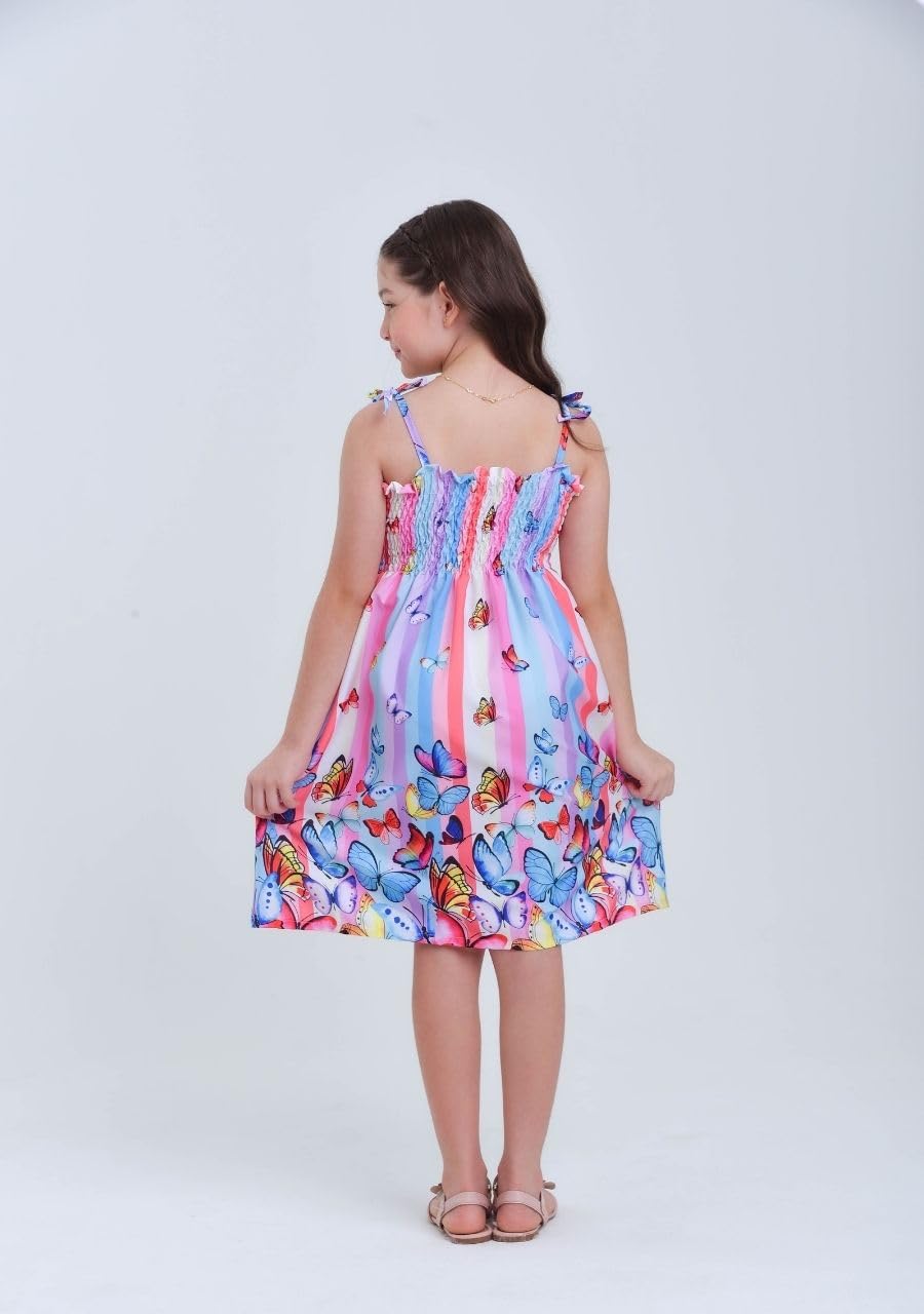 Vestido infantil estampa de Borboletas modelo ciganinha em promoção! Veja a oferta e mais achadinhos de Meninas 9 Hoje é o melhor dia para comprar Vestido infantil estampa de Borboletas modelo ciganinha com aquele preço maroto! Promoção! Aproveite a oferta! 9