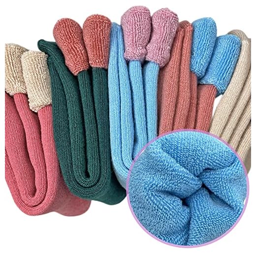 Hocerlu 5 Pares Calcetines Térmicos Mujer de Lana Gruesa - Calentitos, Cómodos y Transpirables para Invierno, Talla Única 35-42