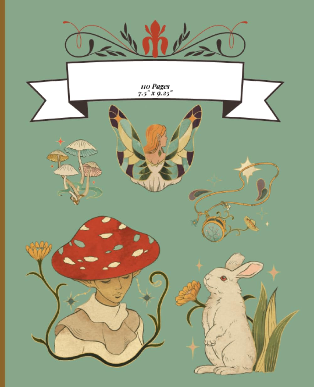 Sketch Book Enchanted Fairytale Theme