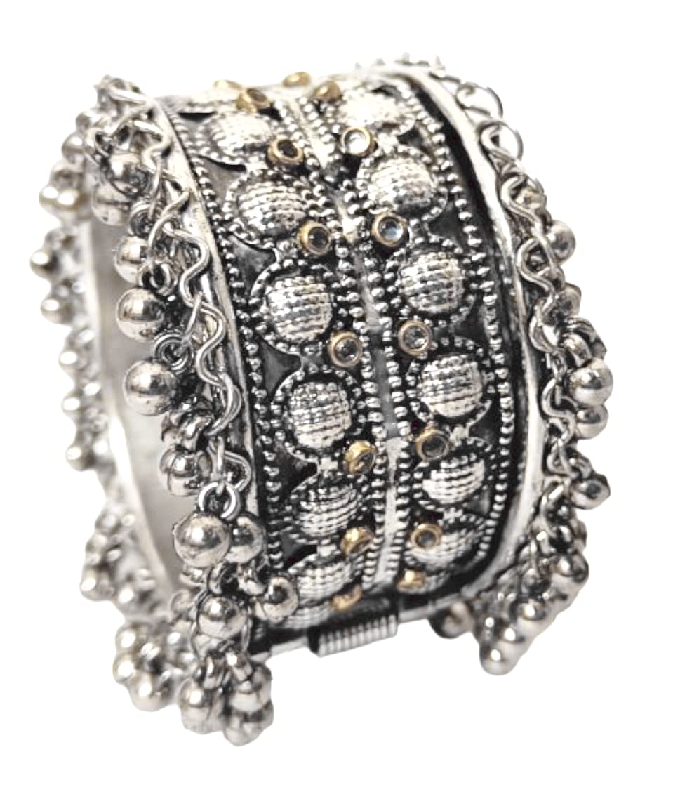 See full amazon price history chart for Triyama Oxidised Antique Adjustable Kundan Bracelet Kada for Women and Girls (Style 6) Triyama Oxidised Antique Adjustable Kundan Bracelet Kada for Women and Girls (Style 6) (B0BNHQ7NMV) Amazon Price History, Amazon Price Tracker