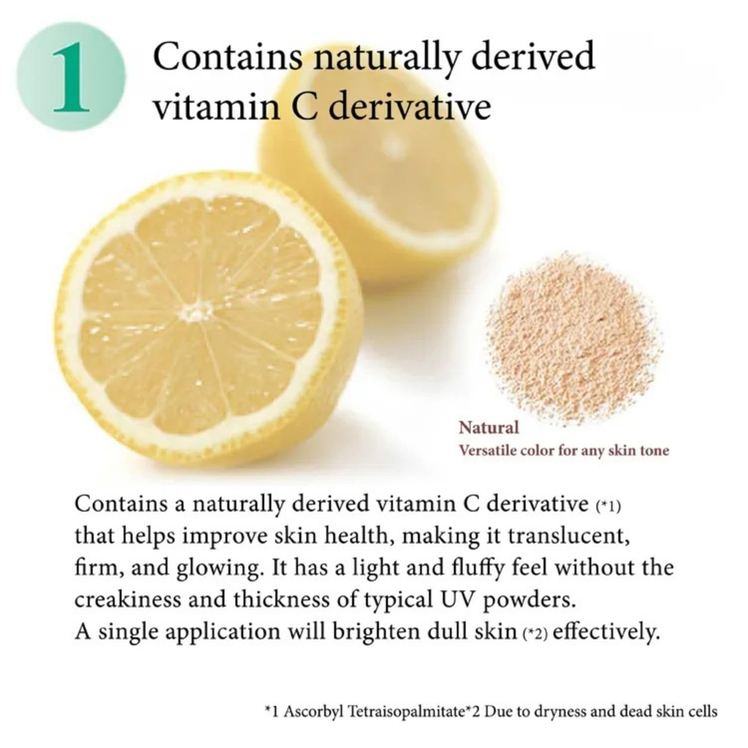 UV Clear Face Powder 10g – Lightweight Loose Powder With SPF30 PA+++ And Plant-Based Formula For A Smooth, Natural Finish - Image 3