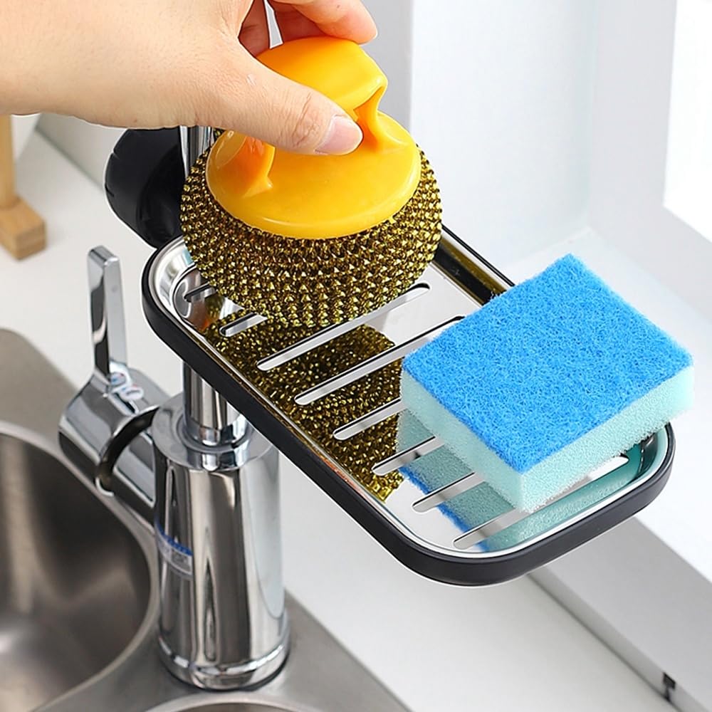 Design étagère de douche en acier inoxydable Etagère télescopique de
