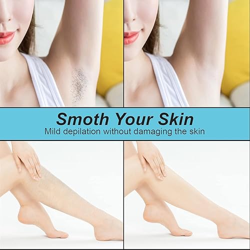 Miniatura 8 de Borrador de pelo de cristal para mujeres y hombres, removedor de pelo mágico, herramienta de depilación exfoliante sin dolor para brazos, piernas y