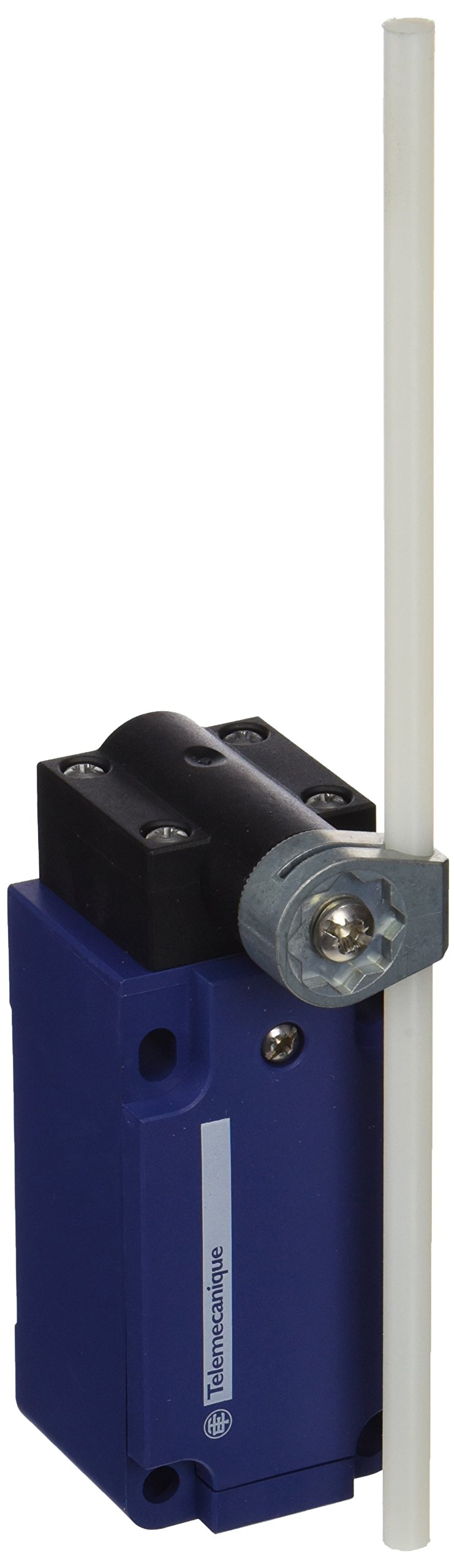 Schneider Electric XCKS159 ex OsiSwitch Plastique Interrupteur de position format standard, 6 mm thermoplastique tige ronde, tête rotative, 1NC+1NO, brusque, Pg13